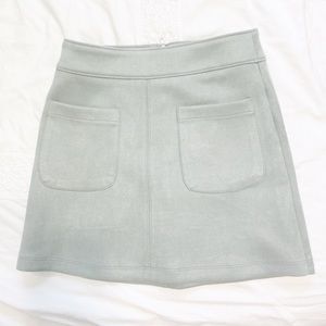 nwot forever 21 mint pocket miniskirt